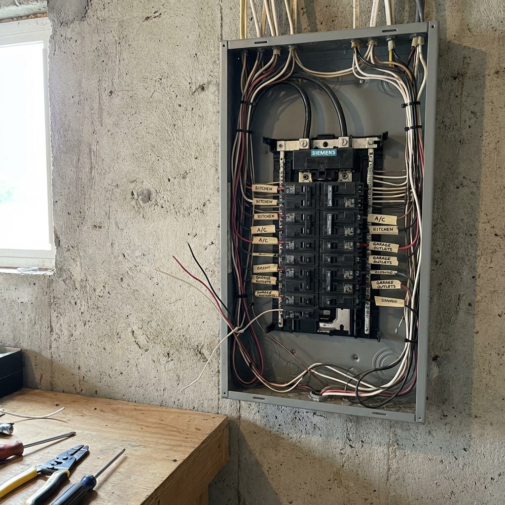 Residential electrical service